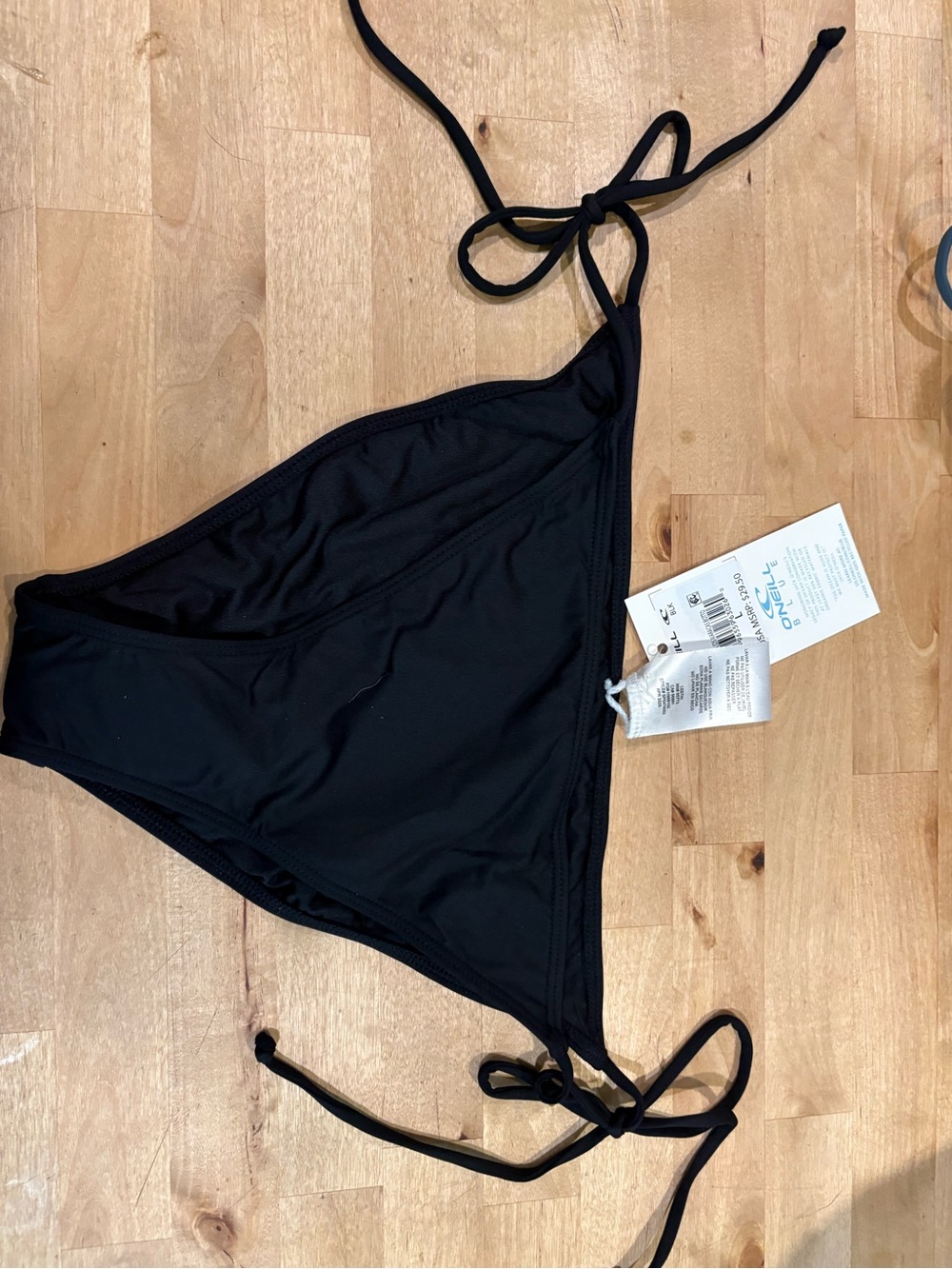 O'Neill Black Tie-Side Bikini Bottom